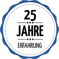 25 Jahre Erfahrung